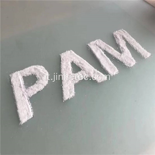 Prodotto chimico per la produzione di carta in poliacrilammide Pam in polvere bianca